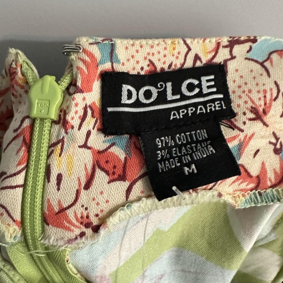 Spring Flower Print and Beaded Skirt Dolce Apparel - Picture 7 of 8